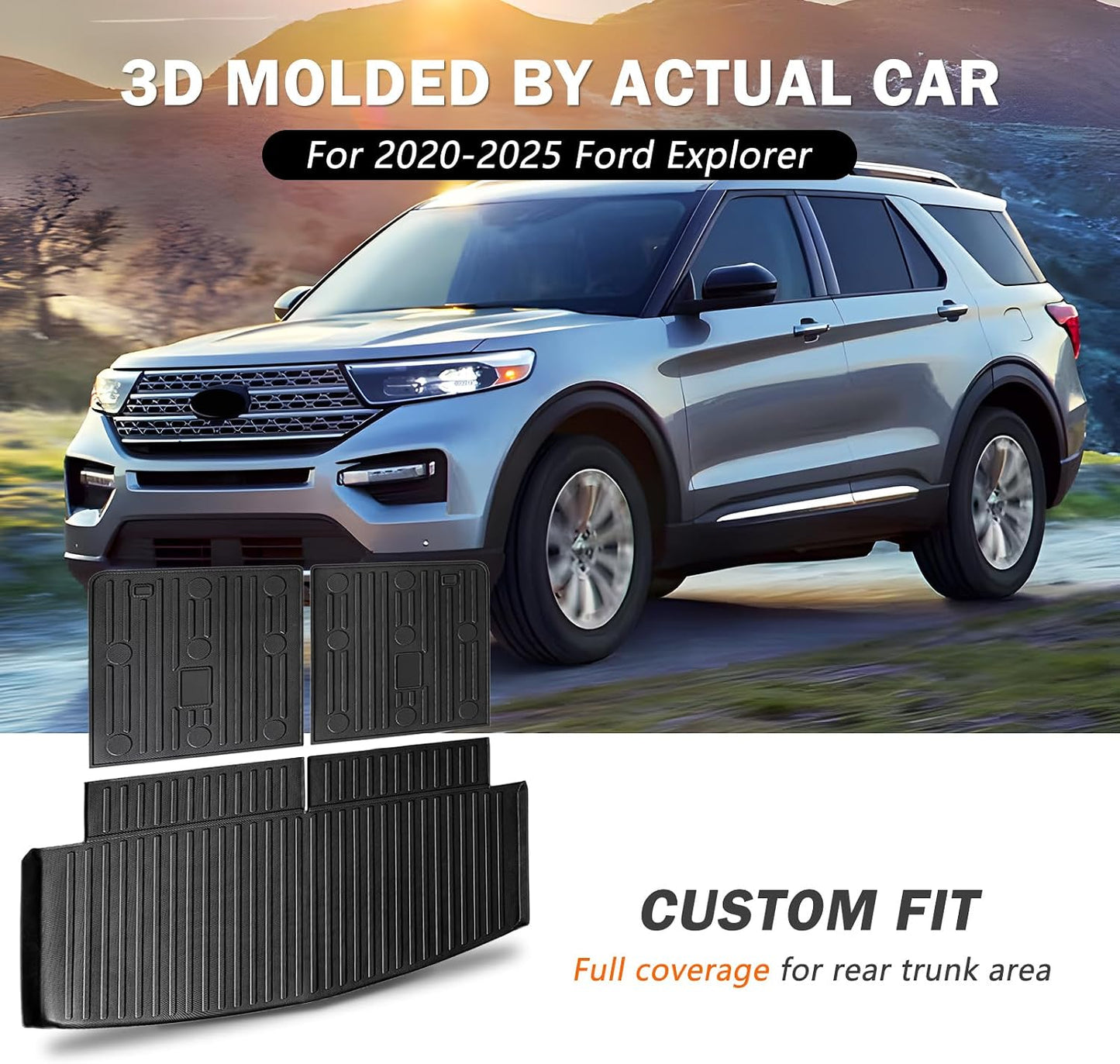 Alfombrilla carga maletero Ford Explorer 20-26 TPE