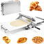 Máquina rodillo masa acero inox ajustable para croissant pizza