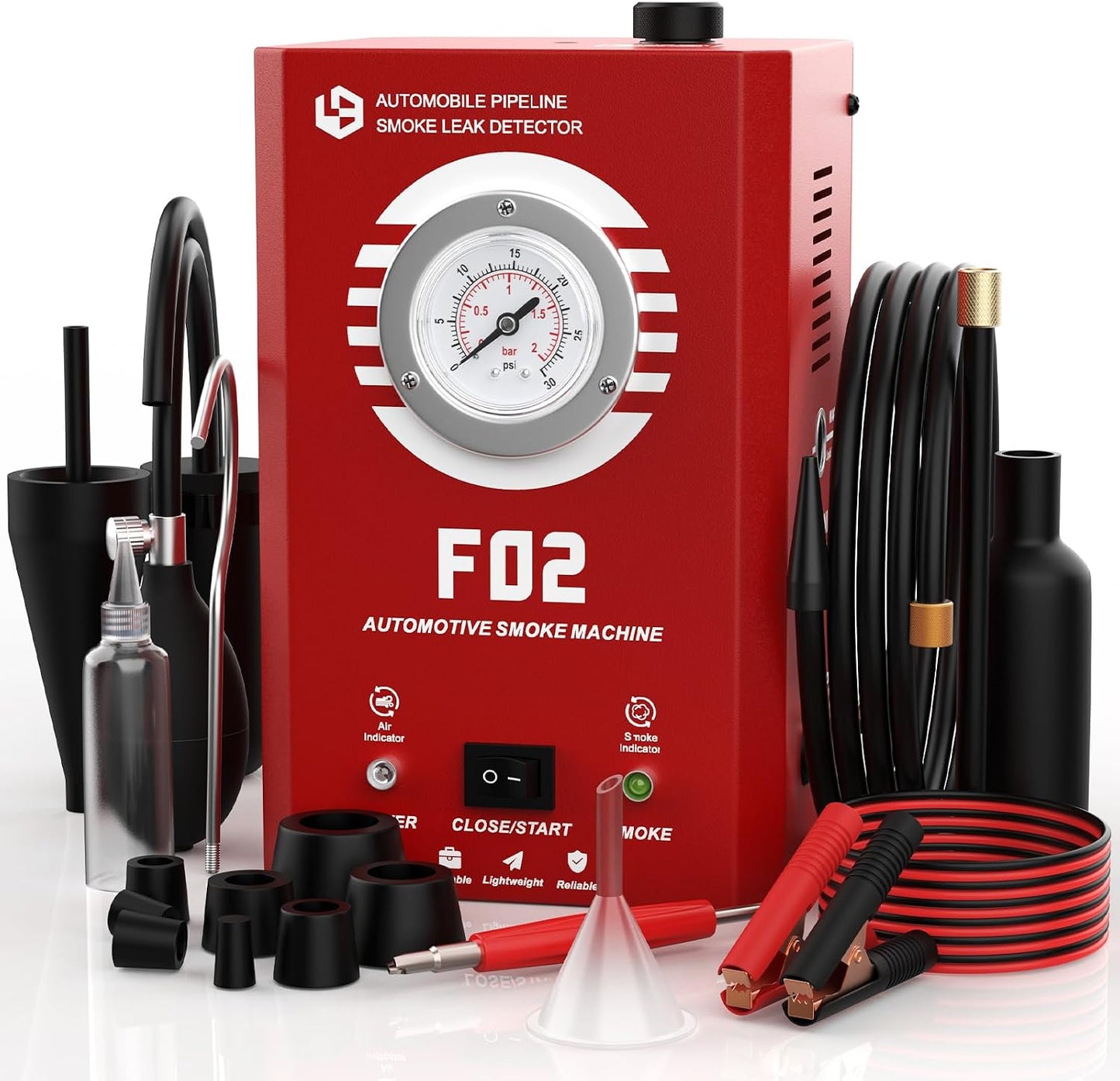 Máquina humo coche medidor presión detector fugas EVAP 12V
