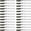 25 Pzas Hojas Sierra Calar T101AO 3.2pulg 20 TPI Acero Carbono