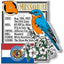 Juego 6 imanes Missouri 3D vintage coleccionables