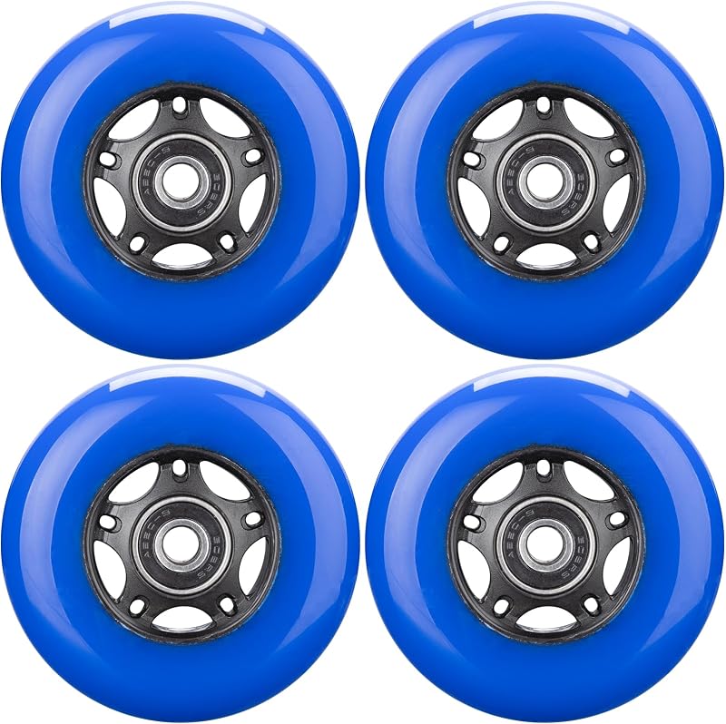 Ruedas patín hoquey 85a ABEC-9 64-80mm para scooter maleta