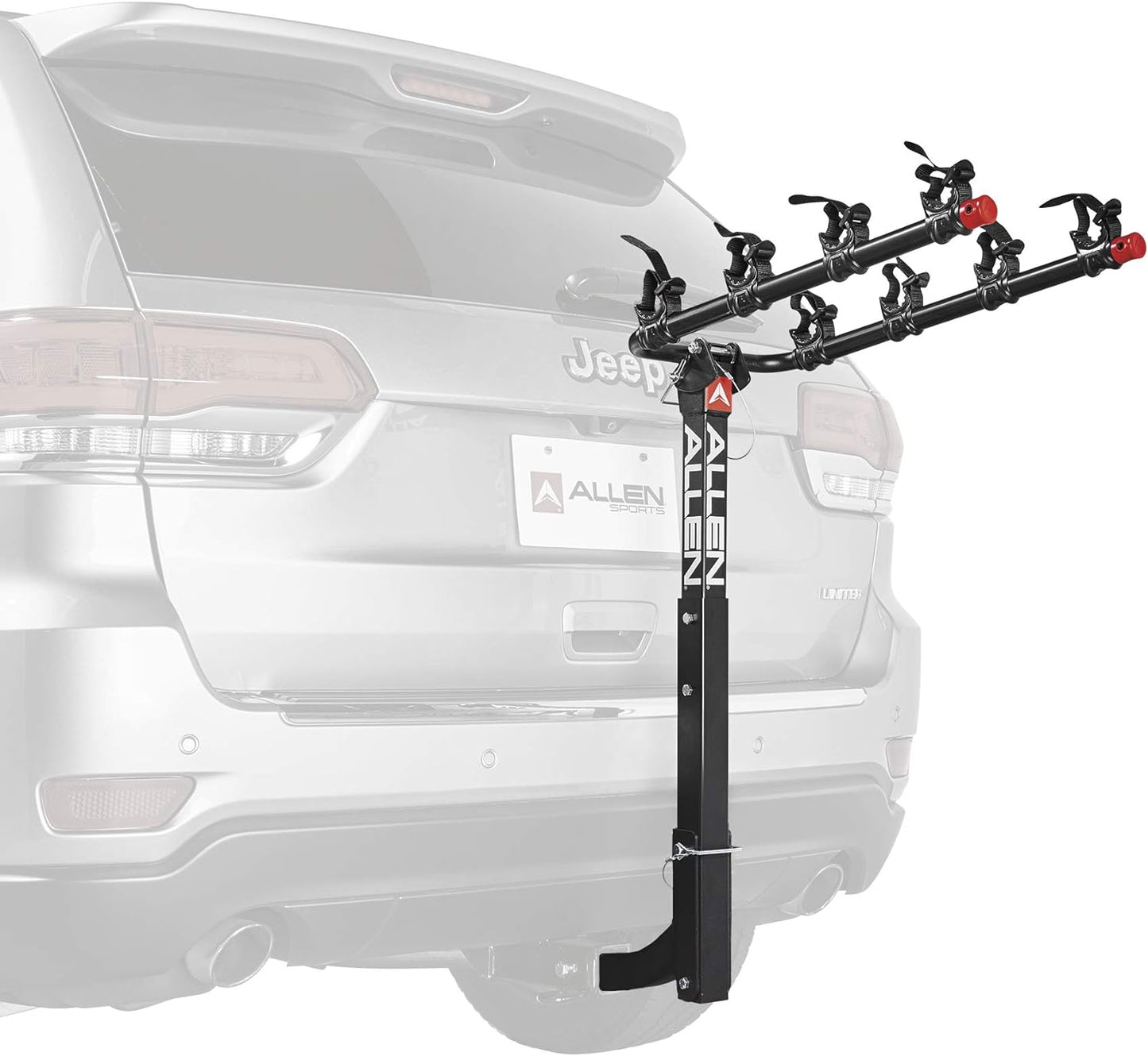 Soporte enganche 4 bicicletas 2pulg color negro
