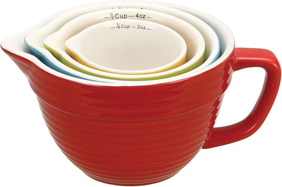 Tazas medidoras cuenco set 4 tamaños
