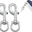2 Ganchos Giratorios Acero Inox 316 para Bandera 4x6ft