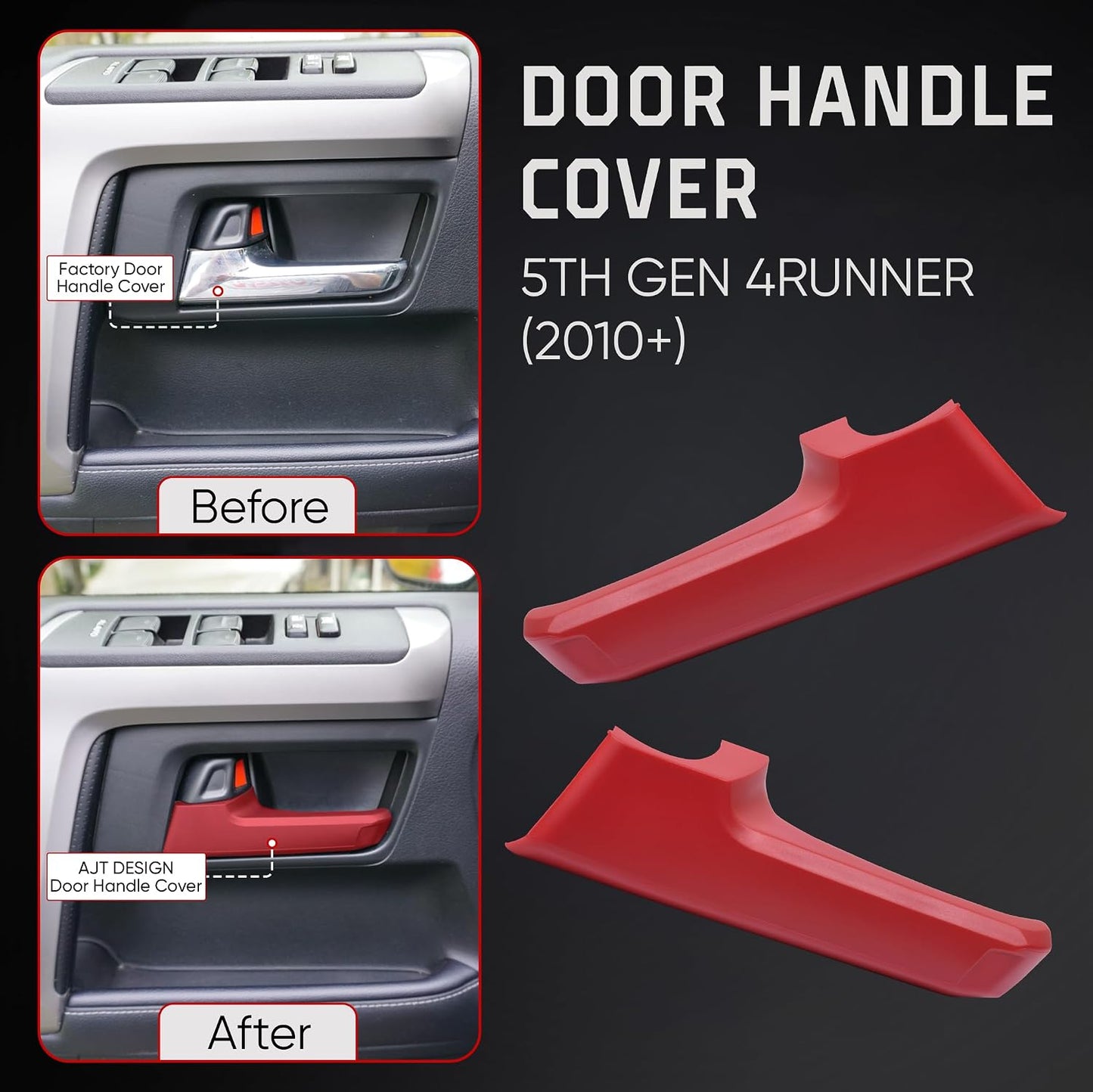 Cubiertas manija puerta Toyota 4Runner 2010 5ta gen