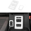 Interruptor elevación ventana 2 Pzas cubierta ajuste retrovisor