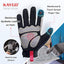 Guantes trabajo hombre X-Grande 3 pares cuero sintético