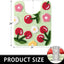 Alfombra baño inodoro forma U 20x24 microfibra antideslizante