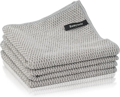 3 Pzas Paños Microfibra Barista Absorbentes Secado Rápido