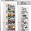 Organiz. puerta con 5 bolsillos y 10 de malla 44lb