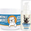 Toallitas antiarrugas y crema para perros 100 pzas 3oz