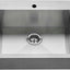 Tazón individual acero inox 25x22 con rejilla y drenaje