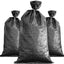 10 Bolsas Arena Negra 16x25pulg Con Lazo Protección Inundaciones