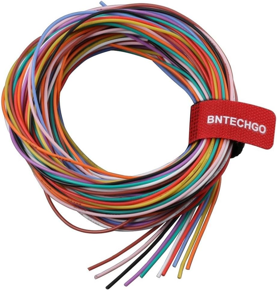 26 AWG Alambre Silicona Resistente Alta Temperatura