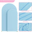 Set 2 fundas arco boda spandex 7.2x6pies soporte fondo azul