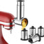 Accesorio cortador acero inox y bowl vidrio para KitchenAid