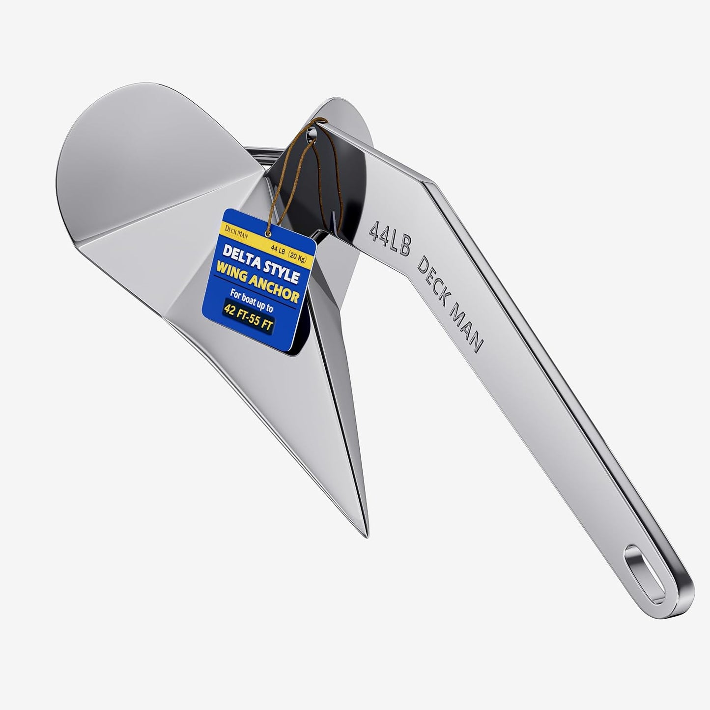 Ancla marina acero inox 316 estilo delta triangular