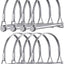 8 Pasadores Enganche Remolque 1/4x4" Bloqueo Seguridad