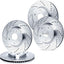 Rotores freno Alfa Romeo Giulia 17-24 Stelvio 18-24 ranurados