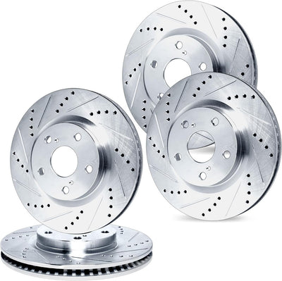 Rotores freno Alfa Romeo Giulia 17-24 Stelvio 18-24 ranurados