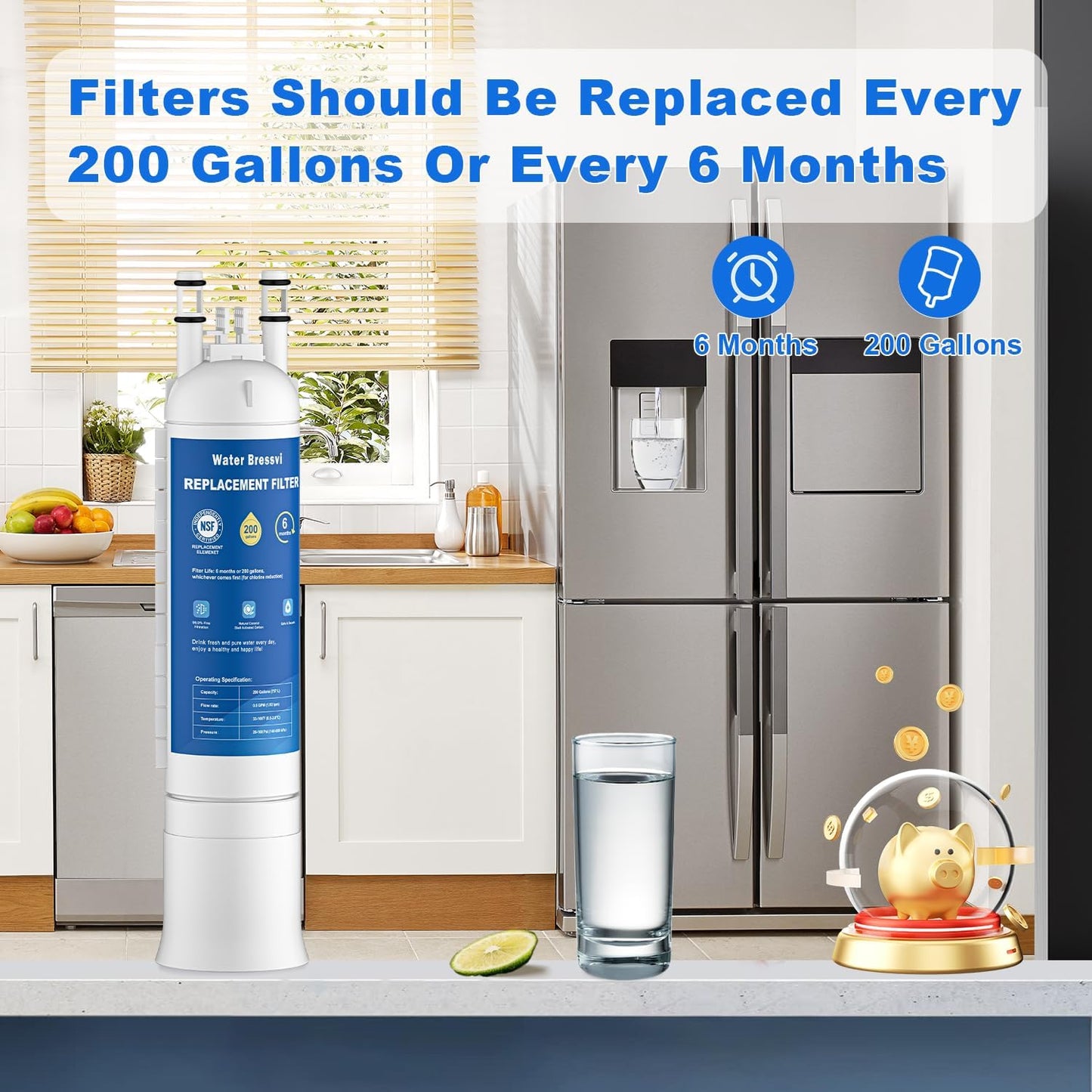 Filtro agua comp Frigidaire Electrolux PureAdvantage 2uds