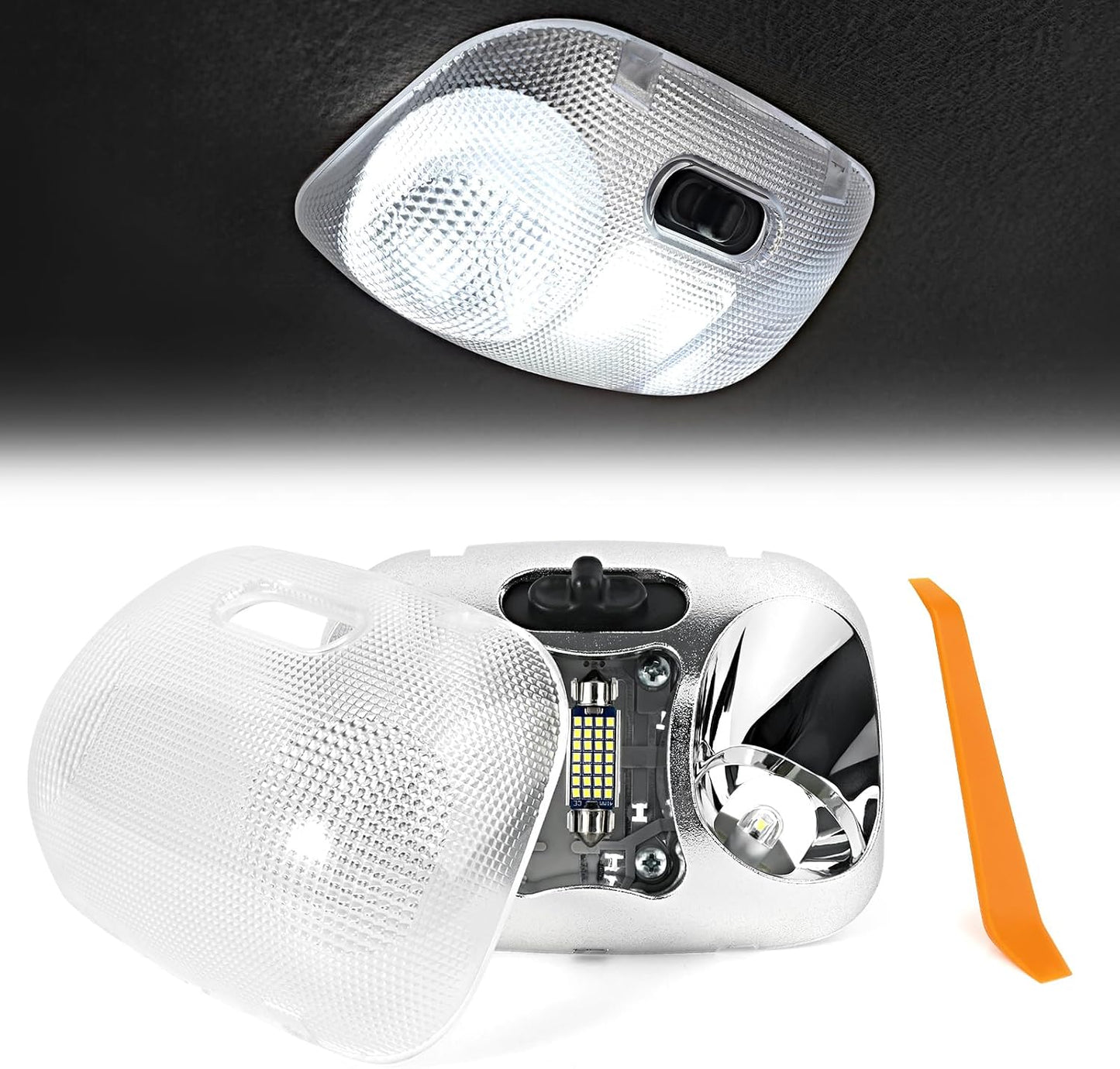Luz LED techo Ford Ranger 93-04 cubierta mapa lectura