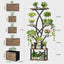 Soporte plantas interior 65pulg 8 niveles luz cultivo cajón