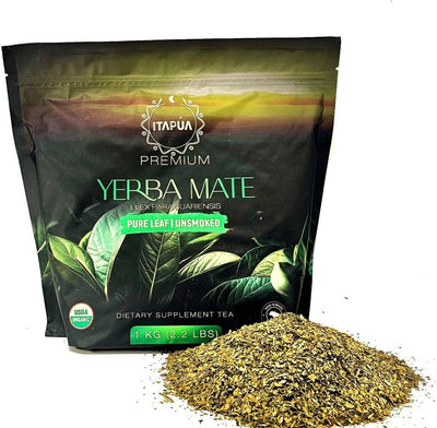 Yerba mate orgánica pura envejecida 2.2lbs
