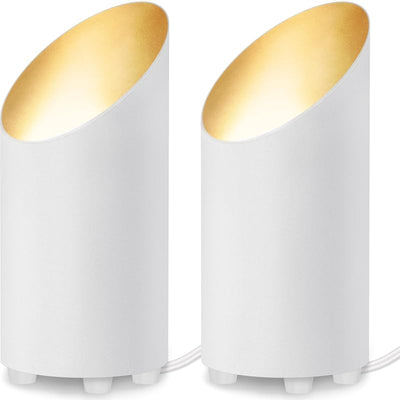 2 Luces Piso Ascendente 5W GU10 2700K Iluminación Acento