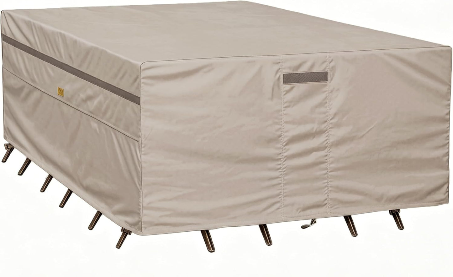 Fundas impermeables para muebles patio 90x60x28 beige