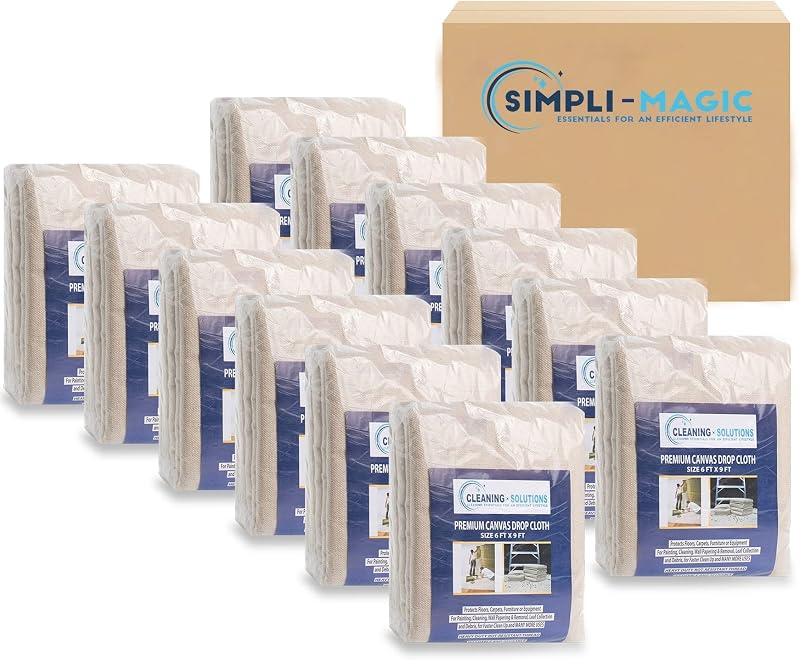 Caja lona 6x9ft pack 12 natural