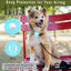 Soporte AirTag para collar mascota 0.8-1.2pulg con funda silicona