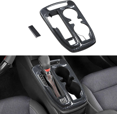 Cubierta engranaje consola Chevy Trax 24-25 fibra carbono