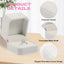 40 Cajas Terriplejo para Anillos Joyas 2.17x1.97x1.57"