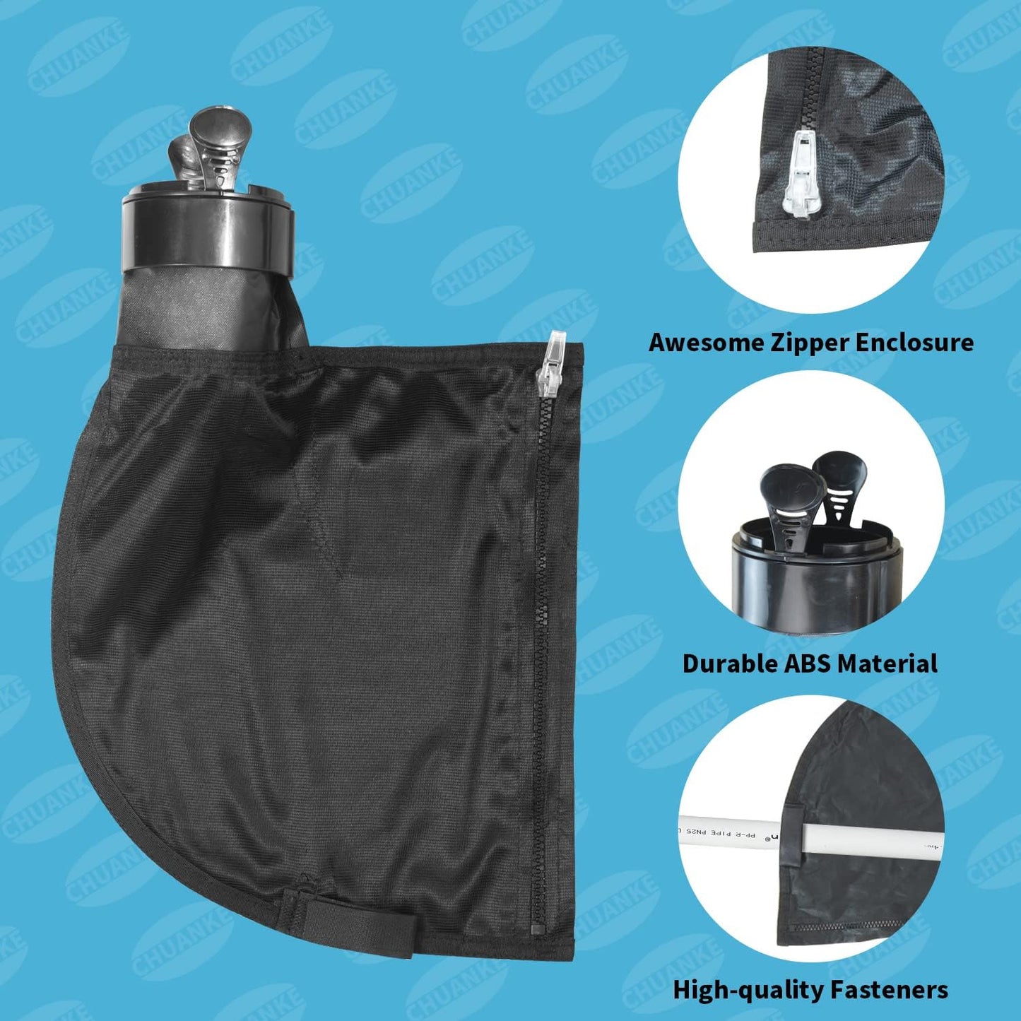 Bolsa repuesto Polaris 280/480 malla nailon cremallera K13