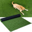 Alfombra césped artificial 4x6ft interiores exteriores