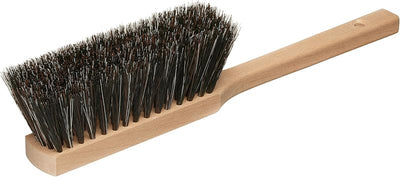 Escoba mano 14.2pulg cepillo suave madera mango coche mostrador