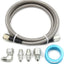 Línea aceite turbo acero inox 4AN sensor presión teflón