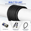 6 Cables XLR Profesionales 6ft Trenzados Macho Hembra Estudio