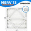 6 Filtros aire MERV 13 comp AlorAir CleanShield HEPA 550