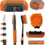 Cepillo coche 18ft mango largo trapeador microfibra 3-12ft