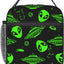 Bolsa almuerzo reutiliz. diseño alienígena verde para niños