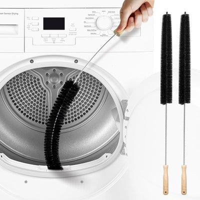 2 Pzas Cepillos Acero Inox para Ventilador Secadora y Refrig