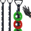 Organiz. cables extensión 2 Pzas con 5 ranuras garaje jardín