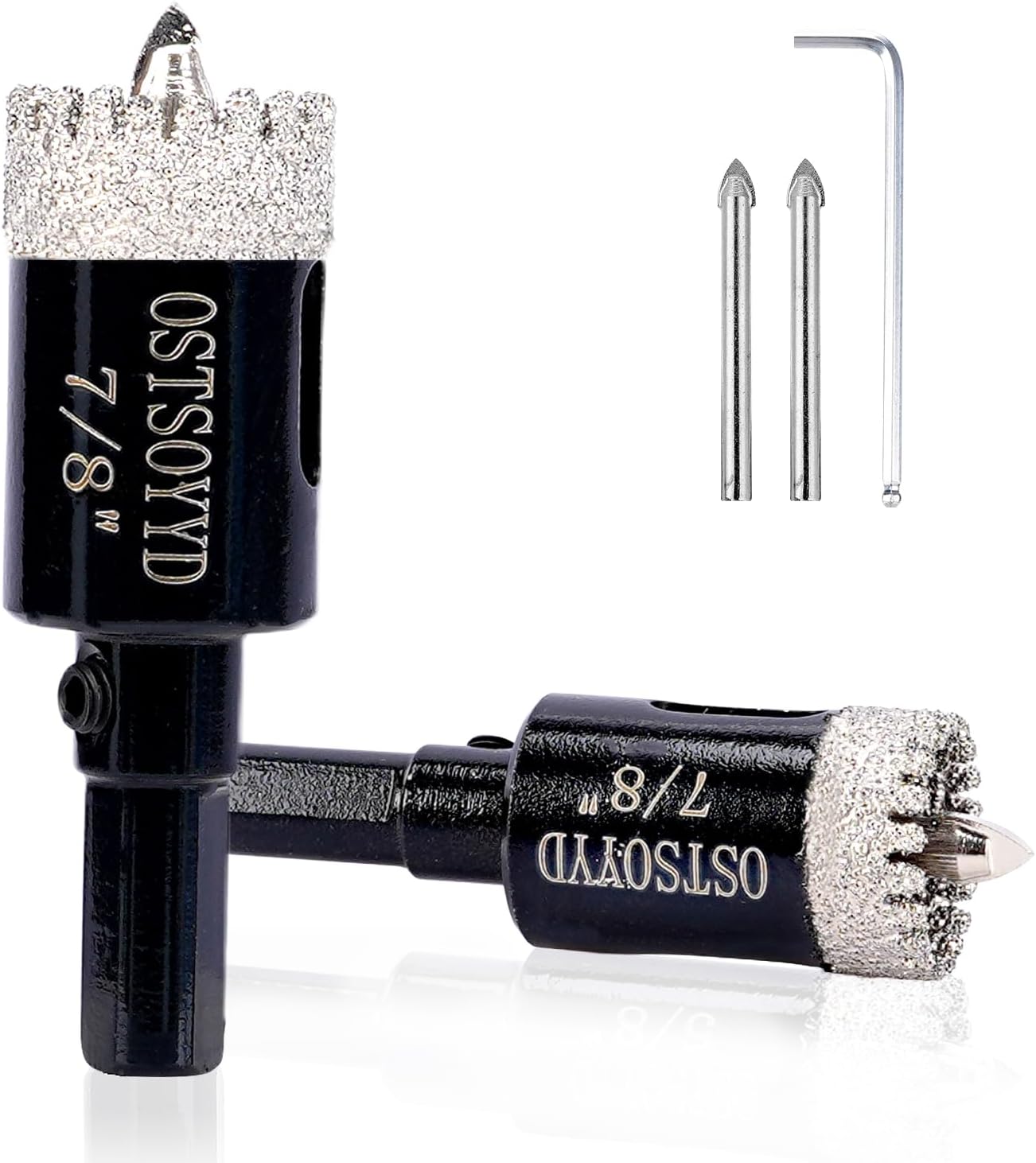 Sierra diamante 7/8pulg con broca piloto para cerámica y piedra