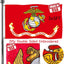 Banderas Cuerpo de Marines 3x5pulg nailon resistente doble cara