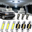 21 Luces LED 6000K Blanco para Chevy Tahoe/Suburban