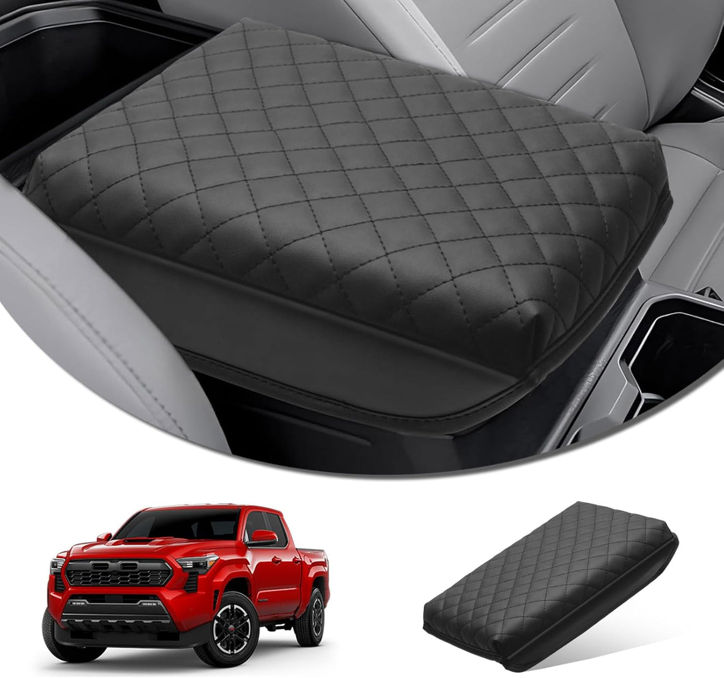 Funda consola central Toyota Tacoma 2024-2025 cuero