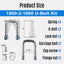 Kit pernos en U repuesto para enganche cuello cisne B&W